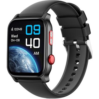 Smartwatch QTLLBT 9 Sprachübersetzung, Bluetooth-Anrufe, Sprachlerntool, wasserdicht, Multisport, Herzfrequenz, Blutsauerstoff, Schlafüberwachung