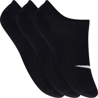 Kit de Meias Sapatilha Nike Lightweight Train com 3 Pares - Feminino