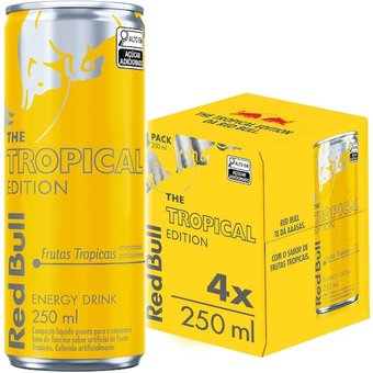 Energético Red Bull Drink Tropical - 250ml