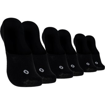 Kit de Meia Oxer Cano Invisível Super 3 Pares Adulto