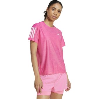 Camiseta Feminina adidas Manga Curta Own The Run Base