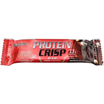 Barra de Proteína Integralmédica Protein Crisp Bar Brownie de Chocolate 45g