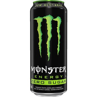 Energético Monster Energy Zero Açúcar - 473ml