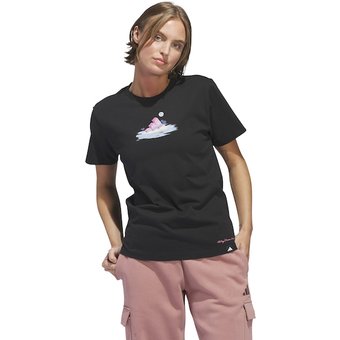 Camiseta Feminina adidas Manga Curta Gráfica