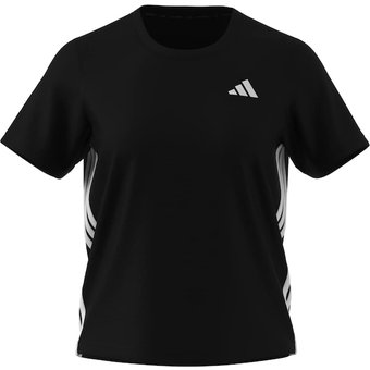 Camiseta adidas Manga Curta Essentials 3 Listras Feminina