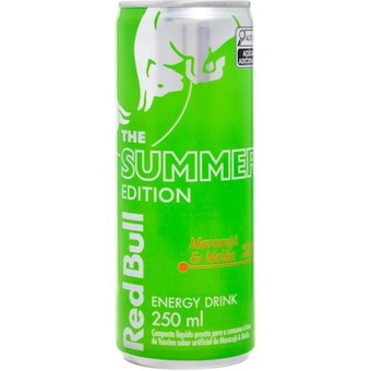 Energético Red Bull Summer Edition Maracujá e Melão - 250ml