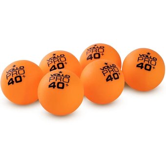 Bolas de Tênis de Mesa Vollo 1 Estrela com 6 Unidades