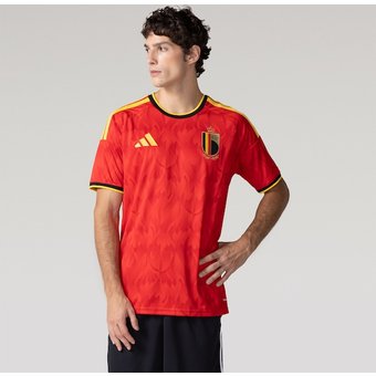 Camisa Seleção da Bélgica I 2026/27 Torcedor adidas Masculina