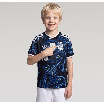 Camisa Seleção da Argentina II 26/27 adidas Messi Infantil