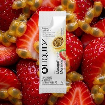 Suplemento Liquidz Maracujá com Morango
