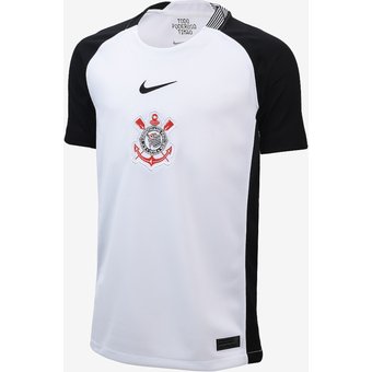Camisa Nike Corinthians I 2025/26 Torcedor Pro Infantil
