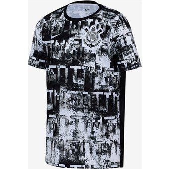 Camiseta Corinthians Nike 2026 Pré-Jogo Infantil