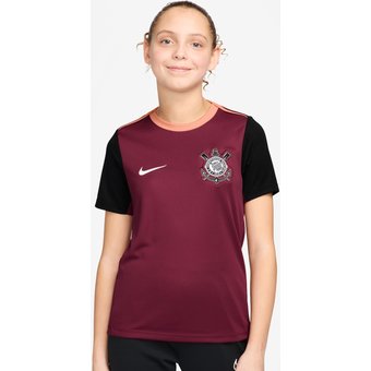 Camiseta Corinthians Nike 2026 Treino Infantil