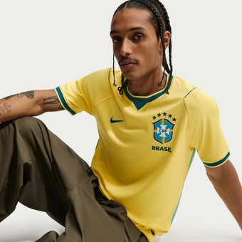 Camisa Brasil Nike I 2026/27 Torcedor Pro Masculina