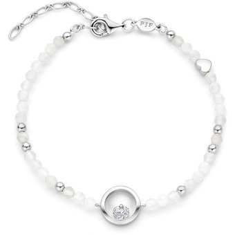 FJF JEWELLERY Armband - Icon Heart Stone Edition - FJF0050028SRB