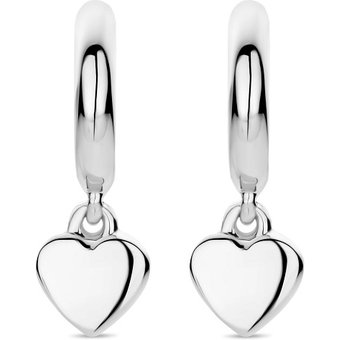 FJF JEWELLERY Creolen - Creole Classic Heart - FJF0030042SRH