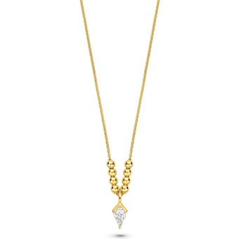FJF JEWELLERY Halskette - Icon Kite 8 Ball - FJF0010042YWH