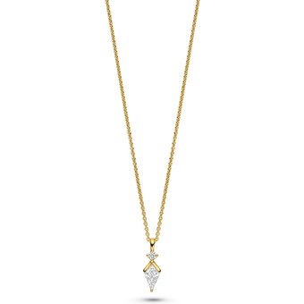 FJF JEWELLERY Halskette - Icon Kite Solitair - FJF0010036YWH