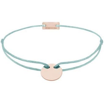 Momentoss Filo Armband - Textil - Hellblau - Rosé - 21200035