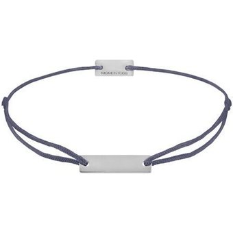 Momentoss Filo - Textil - Lila Grau - Silber - Eckig - 21200044