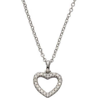 Auranto Collier - Silbercollier Herz - M262078