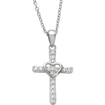 Auranto Collier - Silbercollier Kreuz - M262096