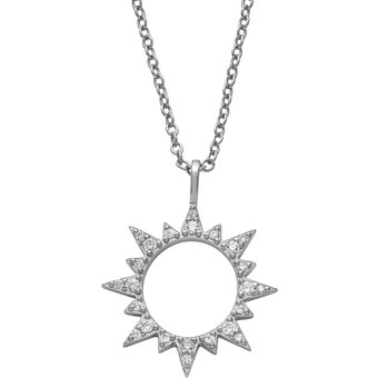Auranto Collier - Silbercollier Sonne - M262103
