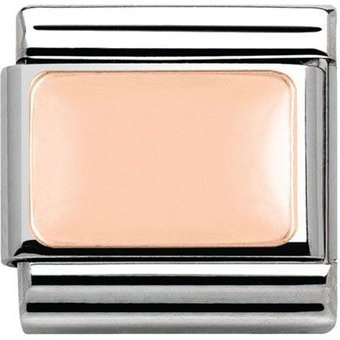 Nomination Anhänger - Composable Classic - 9k Rosegold - Platte - 430101/01
