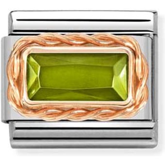 Nomination Classic - COMPOSABLE CLASSIC PERIDOT GREEN - 430604/033