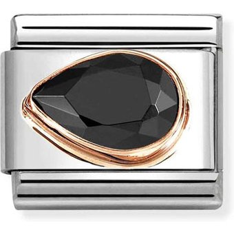 Nomination Charm - COMPOSABLE CLASSIC FACETTIERTE CZ-TROPFEN (Links) - 430605/011