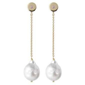 Jeberg Ohrstecker - Baroque Pearl - 5960+5919-short