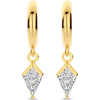 FJF JEWELLERY Creolen - Creole Classic - FJF0030041YWH