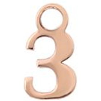 Maman et Sophie Charm für Ohrschmuck - Zahl 3 - conum3r