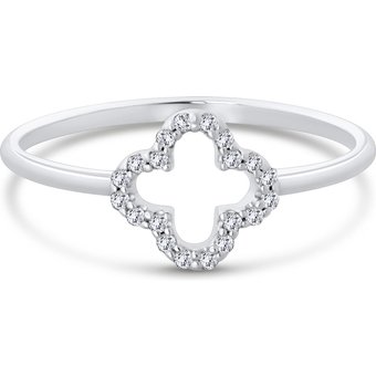 Maja Emulto Ring - Sparkle Clover - EL00010.RG.RH