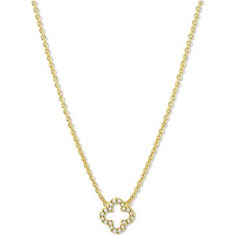 Maja Emulto Halskette - Sparkle Clover - EL0007.NE.YG