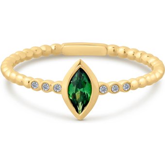 Maja Emulto Ring - Green Bubble - EL00125.RG.GNYG