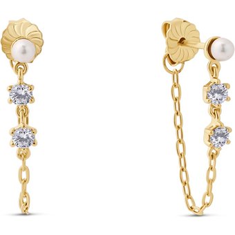 Maja Emulto Ohrringe - Velaire Pearl - EL00375.ER.YG