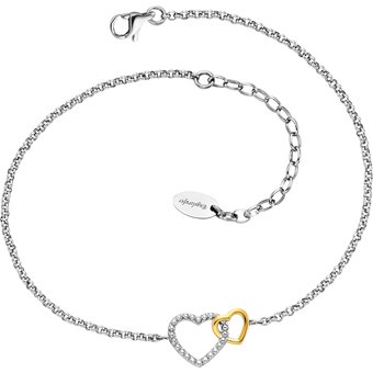 Engelsrufer Fußkette / Fußband - ERFS-HEART-BIG