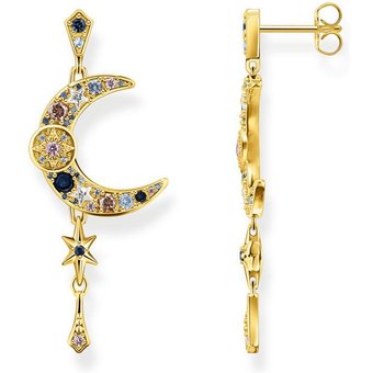 Thomas Sabo Ohrringe - Royalty Mond mit Steine - H2200-959-7