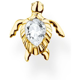 Thomas Sabo Ohrstecker - Einzel Schildkröte - H2235-414-14