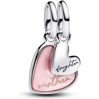 Pandora Charm - Mother and daughter hearts - 793766C01