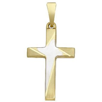 Schneider Basic Anhänger - Kreuz – Gold - K05