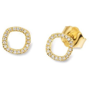 Palido Ohrstecker - Diamant Gelbgold 585 - K10736/G