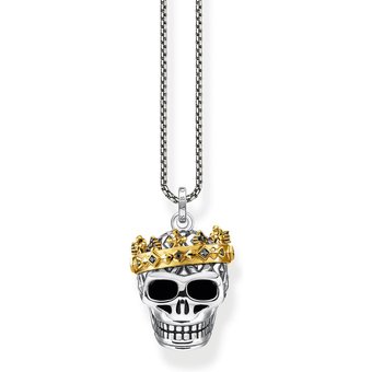 Thomas Sabo Halskette - Skull - KE1993-849-7-L50V