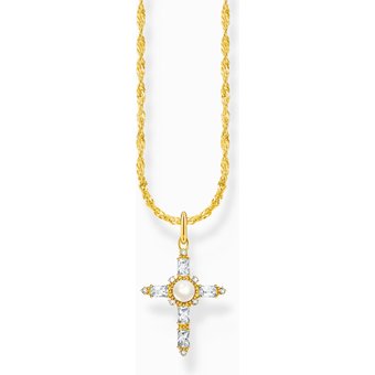 Thomas Sabo Halskette - Cross Romance - KE2296-445-14-L45V
