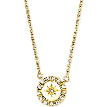 Maja Emulto Halskette - Starshine white - EL00114.NE.YG.W
