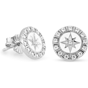 Maja Emulto Ohrstecker - Starshine White - EL00112.ER.RH.W