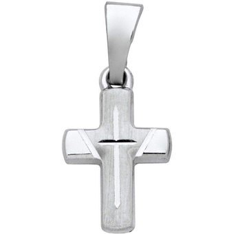 Schneider Basic Anhänger - Silber - Kreuz - SKE10