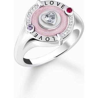 Thomas Sabo - Siegelring mit Herz - TR2447-390-9