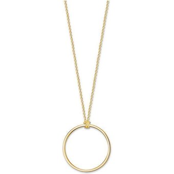 Thomas Sabo Halskette - Charm Club - Kreis Gold - X0252-413-39